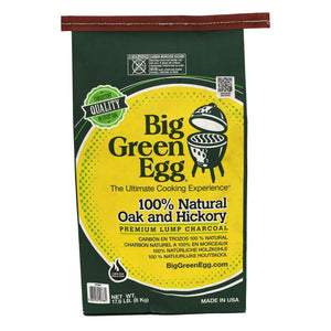 Big Green Egg - 100% Natural Oak & Hickory Lump Charcoal