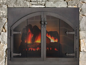 Legend Design - Blacksmith Fireplace Doors