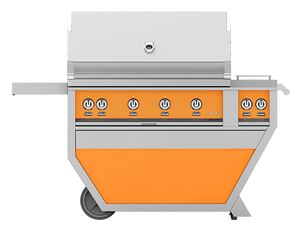 42" Hestan Outdoor Deluxe Grill with Double Side Burner