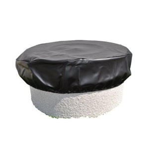 45" Black Vinyl Fire Pit Cover