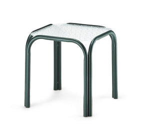 Obscure Acrylic Top Table 17" Square End Table
