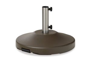 21" Round Weighted Umbrella Base w/ Wheels