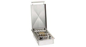 AOG Built-In Single Side Burner 15,000 BTU's