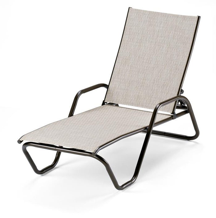 Gardenella Sling Four-Position Stacking Chaise