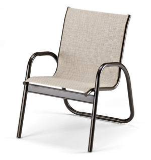 Gardenella Sling Stacking Arm Chair