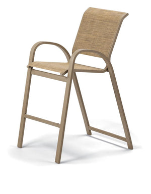 Aruba II Sling Bar Height Stacking Cafe Chair