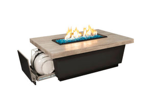 Reclaimed Wood Contempo LP Select Fire Table