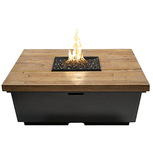 Reclaimed Wood Contempo Square Fire Table