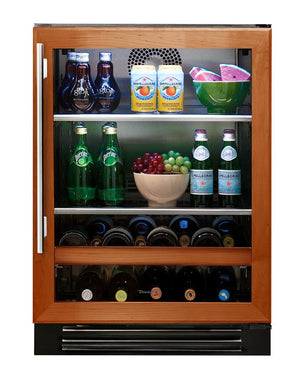 True Beverage Center- 24" Overlay Glass Door