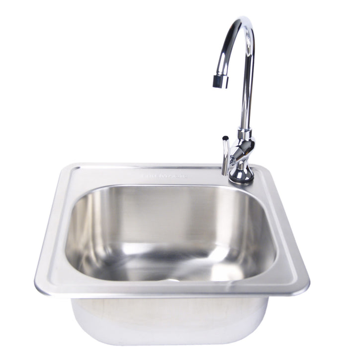 FireMagic Stainless Steel Sink/Faucet-3587/3588