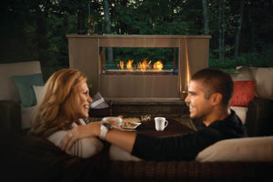 Galaxy 48 See Thru Outdoor Fireplace
