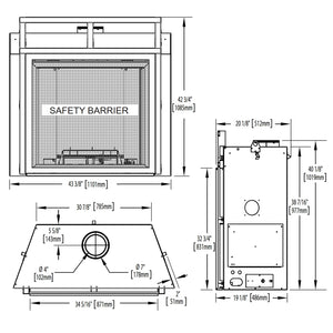 Starfire 35 Top Vent Gas Fireplace