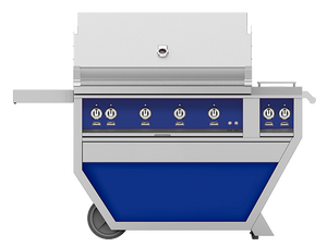42" Hestan Outdoor Deluxe Grill with Double Side Burner