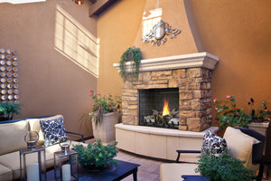 Riverside 36 Clean Face Outdoor Fireplace