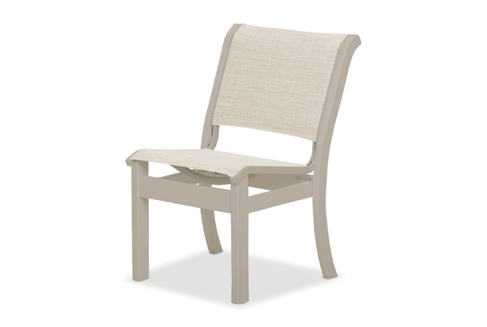 Dune MGP Sling Armless Stacking Side Chair