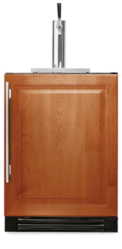 True Beverage Dispenser- 24" Single Tap Overlay Solid Door