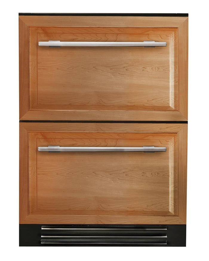 True Undercounter Refrigerator Drawers- 24" Overlay Panel Drawers
