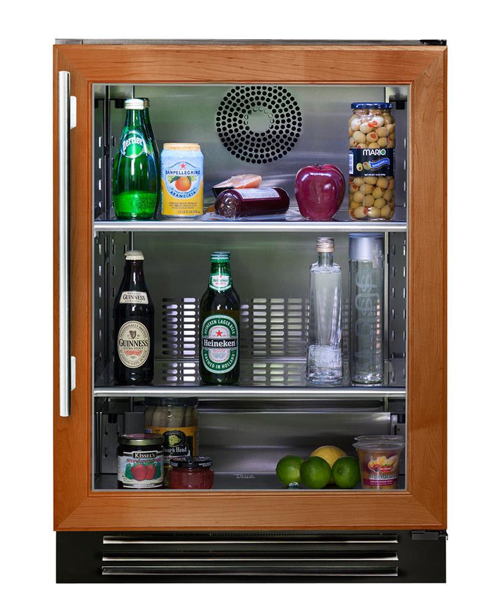 True Undercounter Refrigerator- 24" Overlay Glass Door