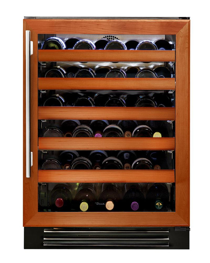 True Wine Cabinet- 24" Single Zone Overlay Glass Door