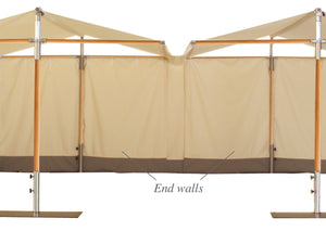 Woodline Papillon End Wall