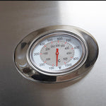 Firemagic Aurora A830i Built-In Combo Gas & Charcoal with Analog Thermometers