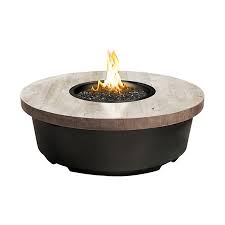 Reclaimed Wood Contempo Round Firetable