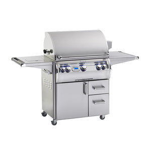 FireMagic Echelon Diamond E660s Portable Grill with Digital Thermometer & Flush Mounted Single Side Burner