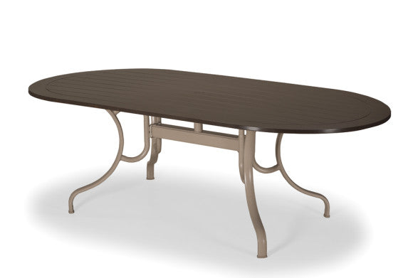 Oval MGP Top 42" x 84" Dining Height Table