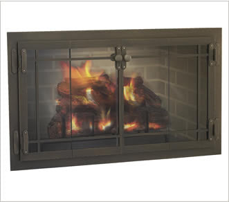 Legend Premier Design - Craftsman Fireplace Doors